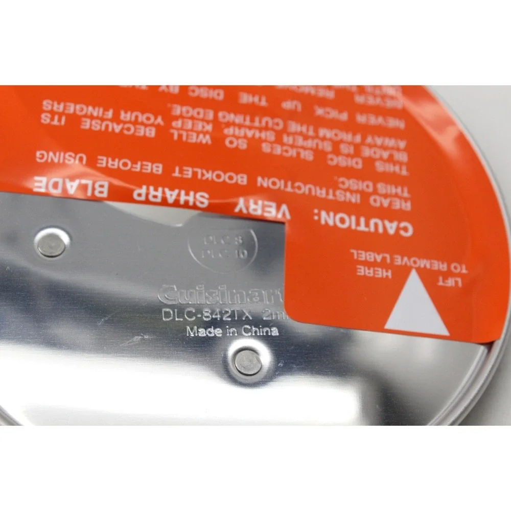 Cuisinart DLC-842TX Slicing 2mm Disc Blade Food Processor DLC-8 DLC-10‎